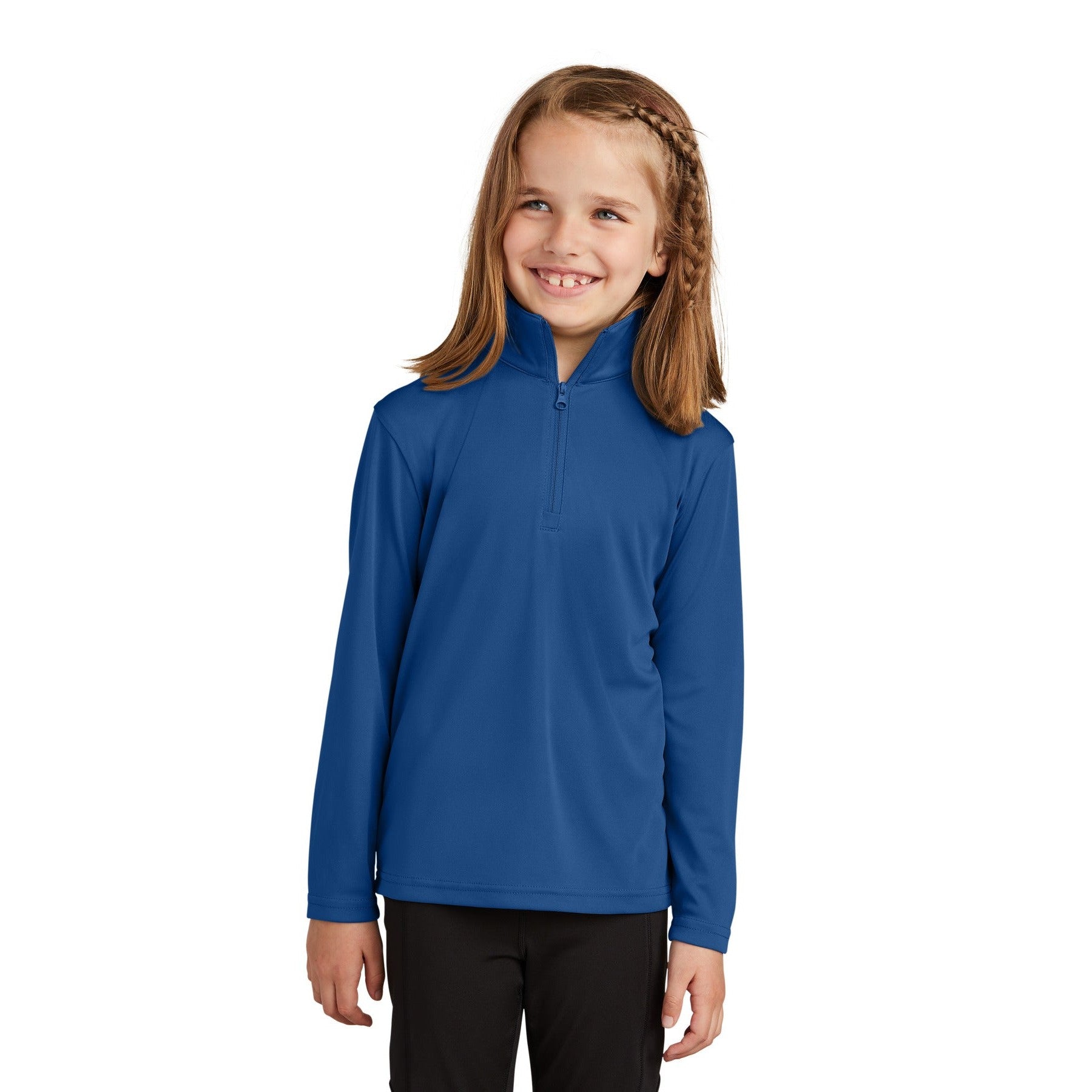 Sport-Tek-Sport-Tek ® Youth PosiCharge ® Competitor ™ 1/4-Zip Pullover. YST357-MedTech-4